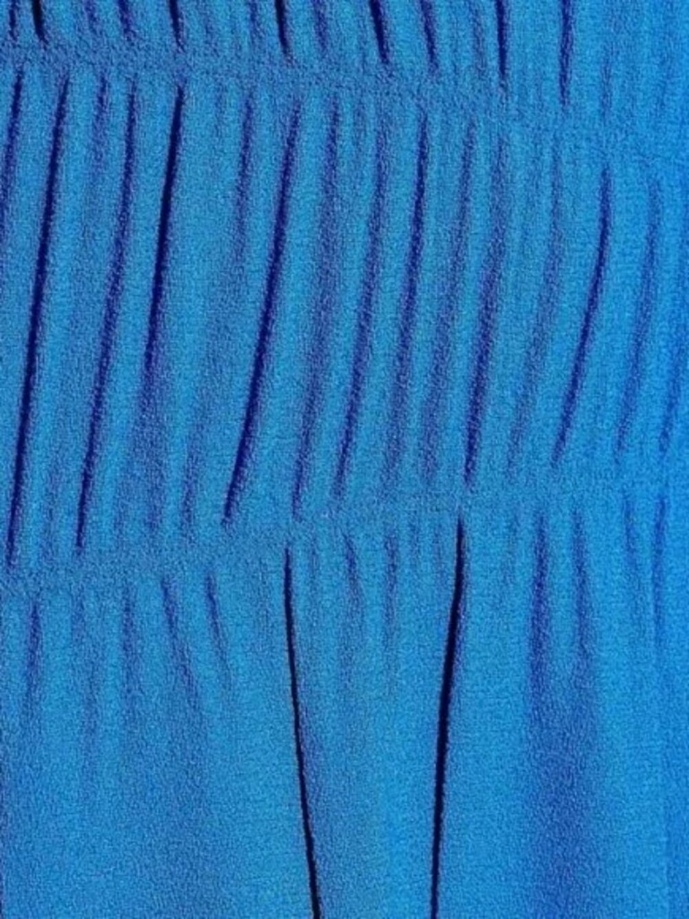 NWT Helmut Lang Nubby Viscose Ruched Icy Blue Women Size 2 Loose Fit Gypsy Skirt - Picture 4 of 9